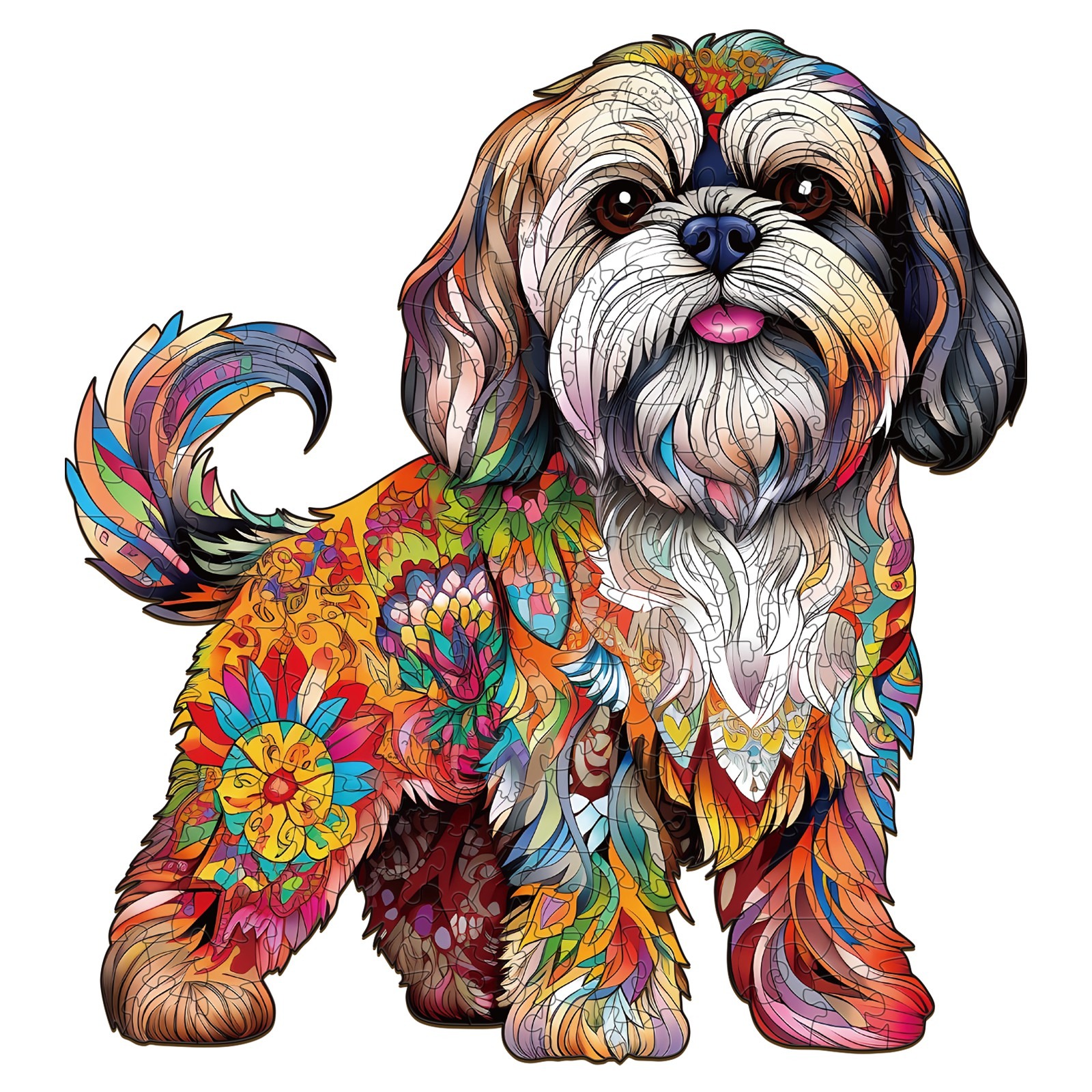 You are currently viewing Wooden Jigsaw Puzzle-Beautiful shih tzu 66d2e5dc7bbba