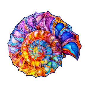 Read more about the article Wooden Jigsaw Puzzle – Colorful Nautilus 66ceef49575ca