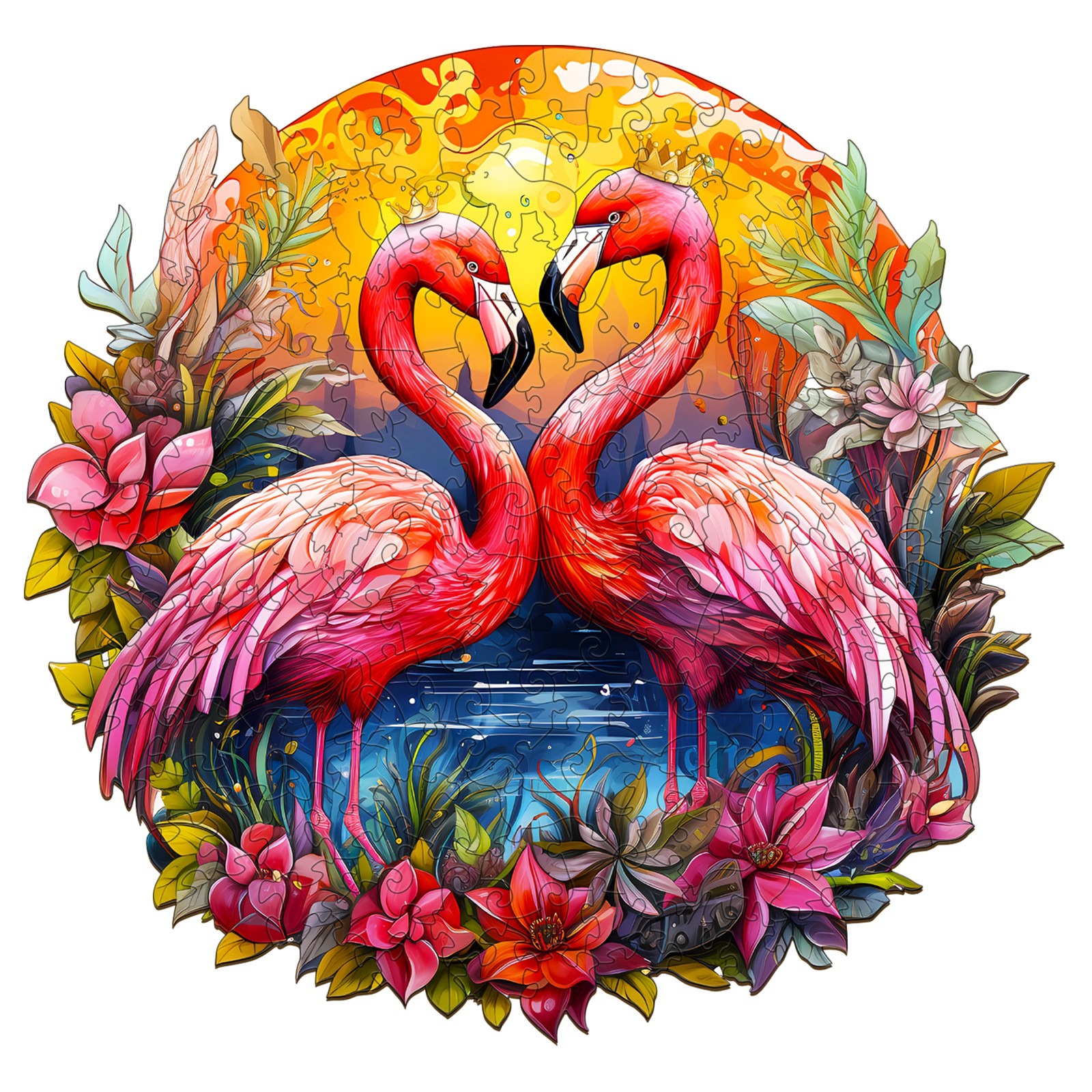 You are currently viewing Wooden Jigsaw Puzzle-Crowned Flamingo 66d32fb094839