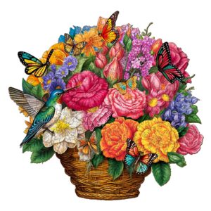 Read more about the article Wooden Jigsaw Puzzle-Flower Basket 66d29c11831ab