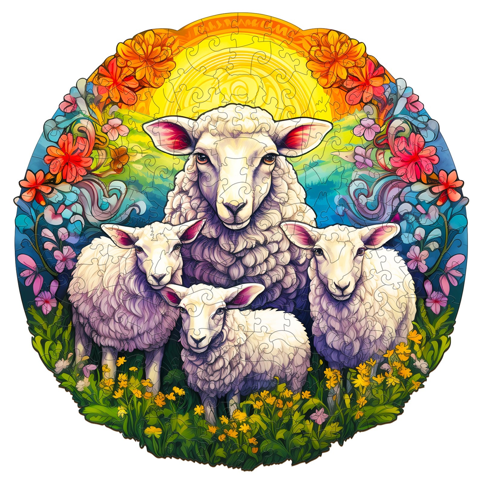 Read more about the article Wooden Jigsaw Puzzle-MANDALA SHEEP 66cf3b0a7ed75