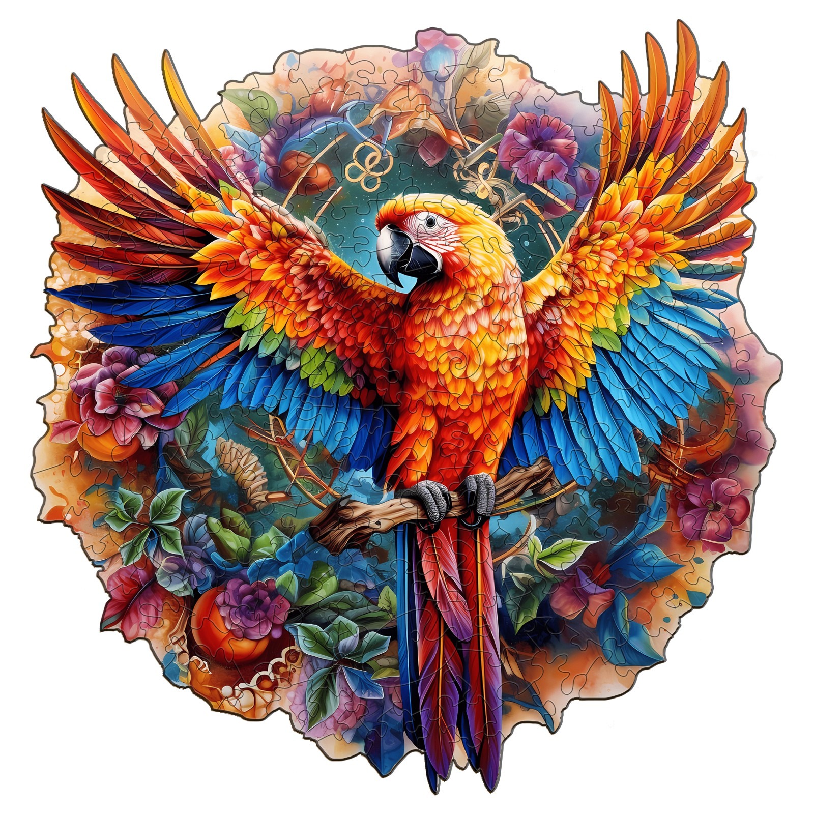 You are currently viewing Wooden Jigsaw Puzzle-Naughty Parrot 66d19ebe11c57