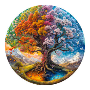 Read more about the article Wooden Jigsaw Puzzle-Seasonal Tree of Life 66d10b09b5f16