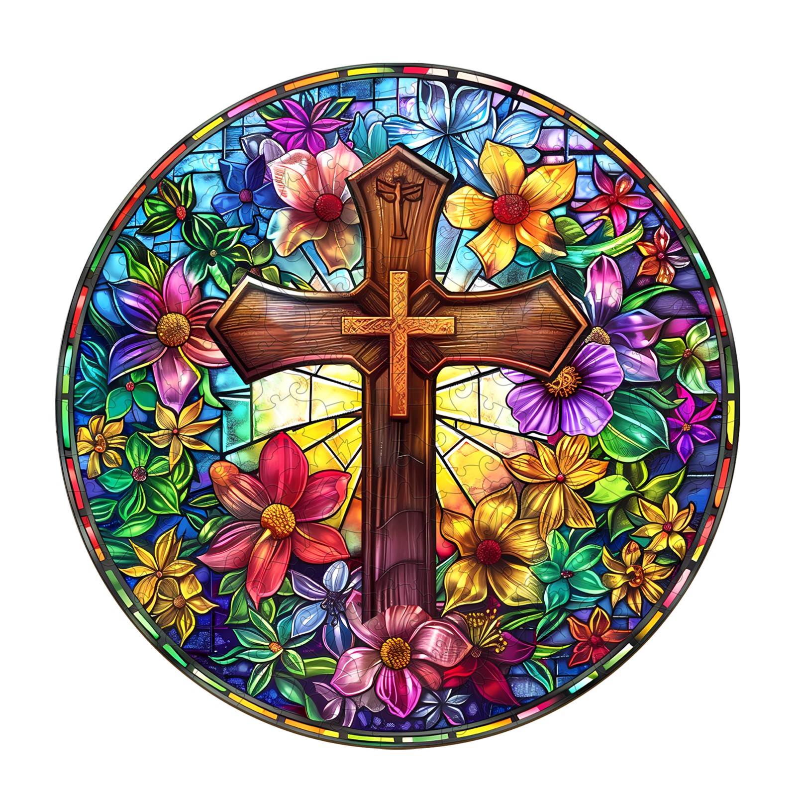 Read more about the article Wooden Jigsaw Puzzle – Stained Glass Cross 66d0387d8ecfd