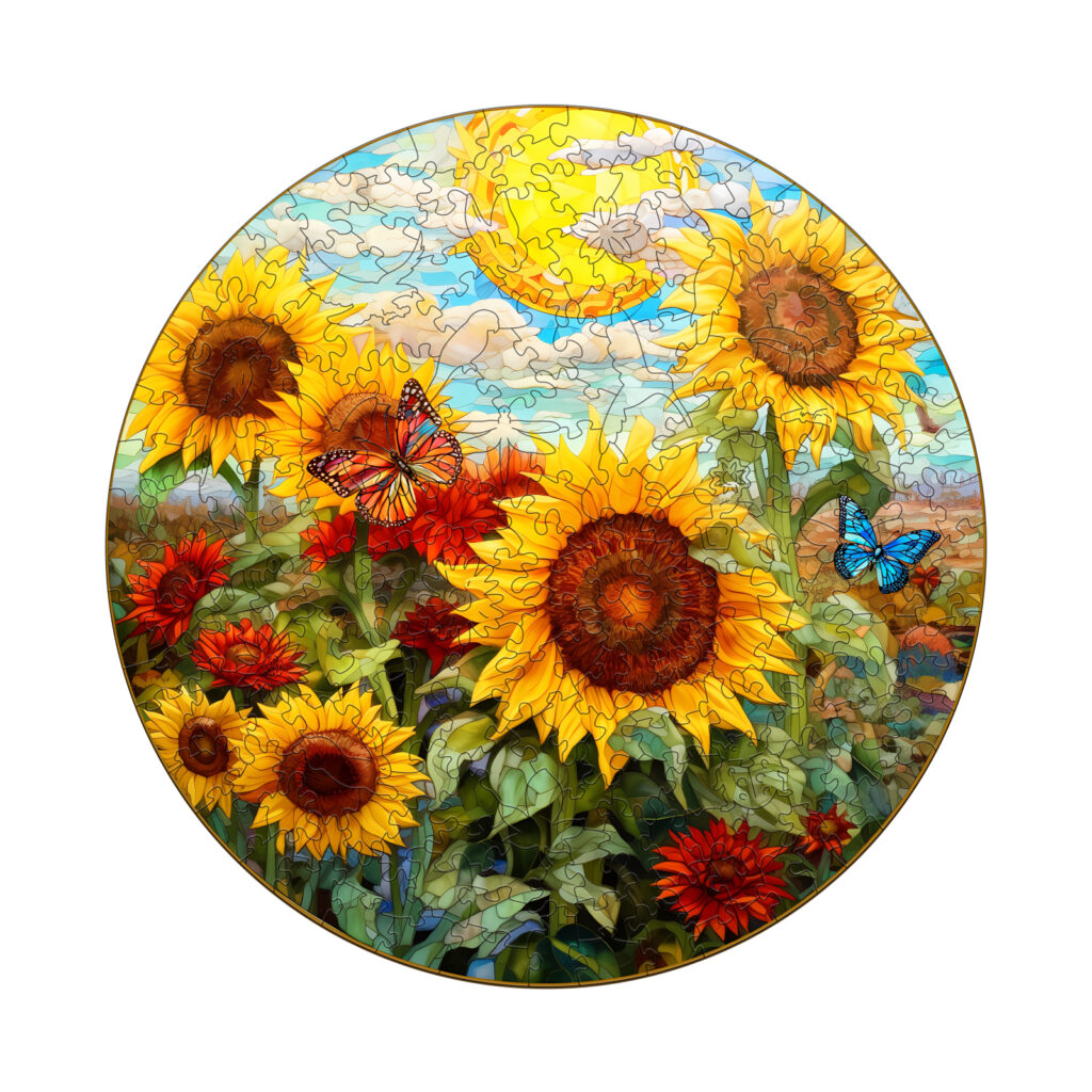Wooden Jigsaw Puzzle – Sunflower Sonata 66d0038c028f2