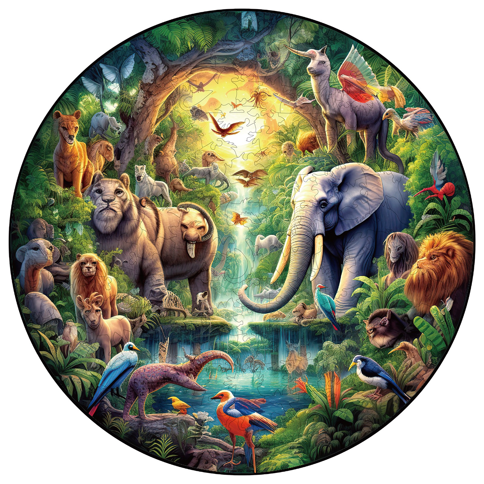 You are currently viewing Wooden Jigsaw Puzzle-Wonderful Animals 66d17f1cad63c