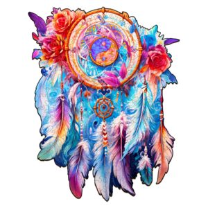 Read more about the article Wooden Jigsaw Puzzle – Yin Yang Dream Catcher 66cef14ee90db