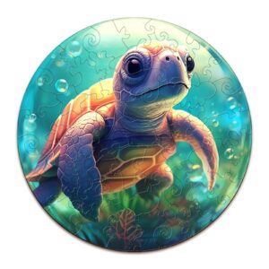 Read more about the article Children Wooden Jigsaw Puzzle-Cute Sea Turtle 66ea92cb45e5c