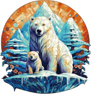 Read more about the article Polor bear family 2-Wooden Jigsaw Puzzle 66e4a3d6b741c