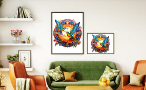 Read more about the article Transform Your Space: The Artistic Appeal of Hummingbird Wooden Puzzles as Wall Art 66dc70b91ce6f