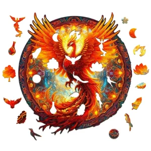 Read more about the article Unleash the Fiery Majesty: Assembling the Phoenix Wooden Jigsaw Puzzle 66ed3fdc01b5f