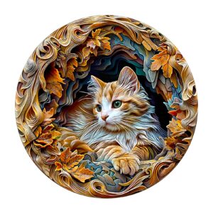 Read more about the article Wooden Jigsaw Puzzle-3D Cave Cat 66dcef906b8ad