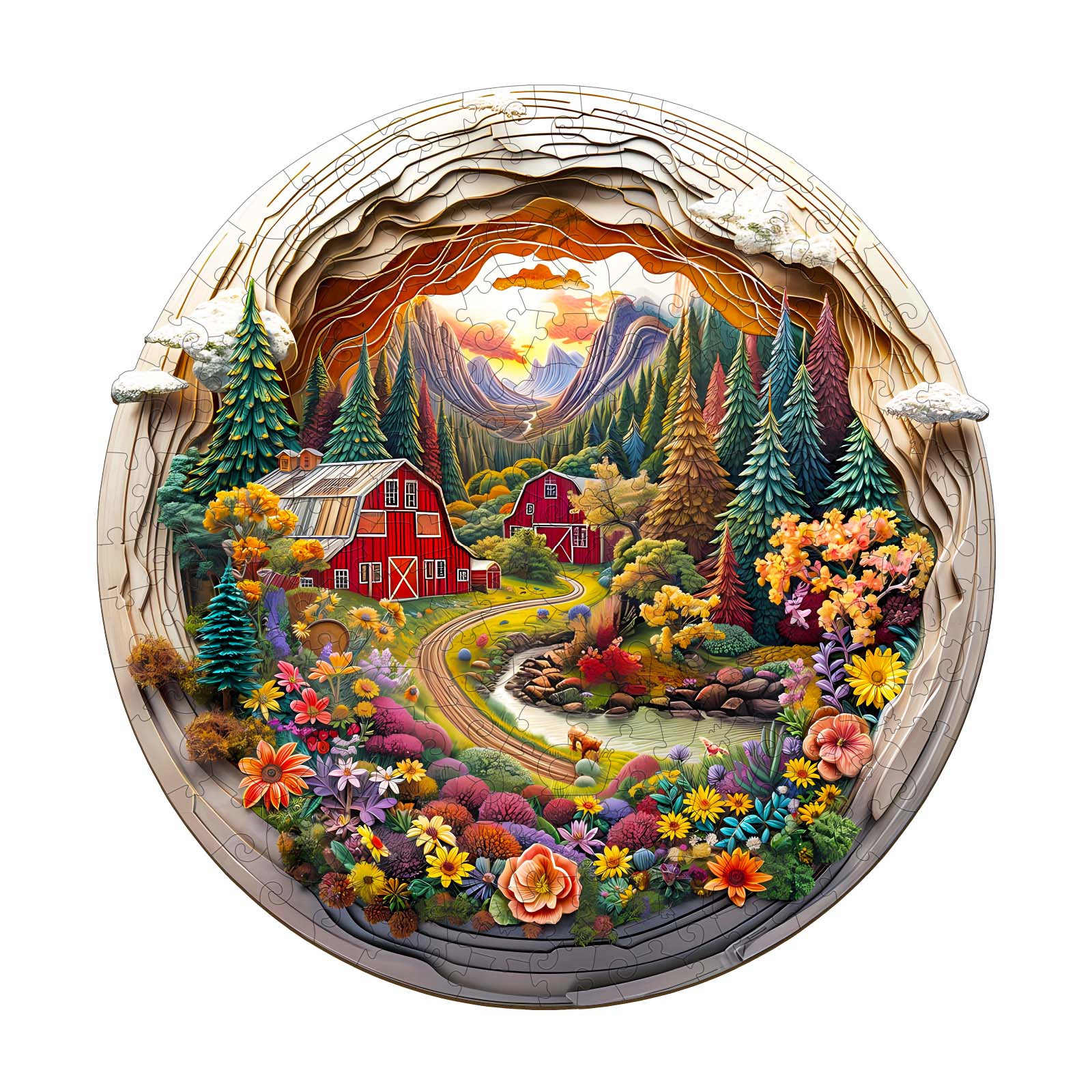 Read more about the article Wooden Jigsaw Puzzle – 3D Farm 66eee614ab975