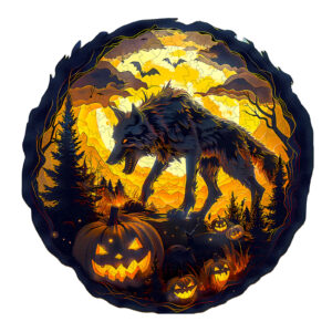 Read more about the article Wooden Jigsaw Puzzle-3D Halloween Wolf 66e9d4e64de45