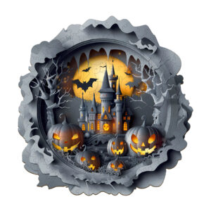 Read more about the article Wooden Jigsaw Puzzle-3D Halloween Castle 66ddd7ba86602