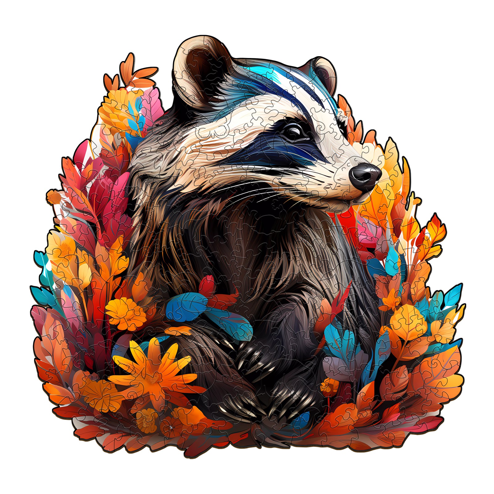 You are currently viewing Wooden Jigsaw Puzzle – Badger 66eb50858c9b1