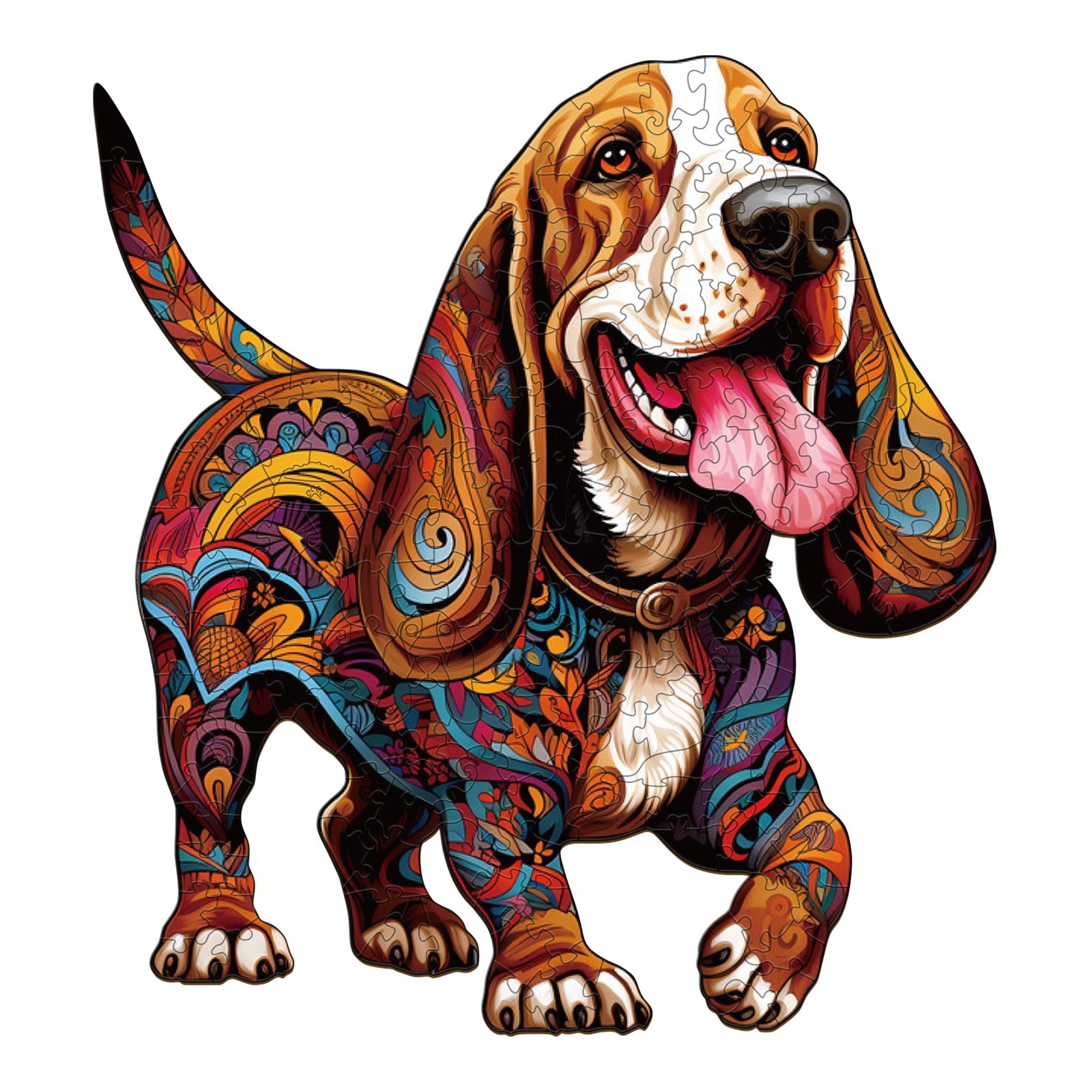 You are currently viewing Wooden Jigsaw Puzzle- basset hound 1 66d9a3dd8614d