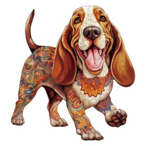 Read more about the article Wooden Jigsaw Puzzle- basset hound 2 66eec6758c52e