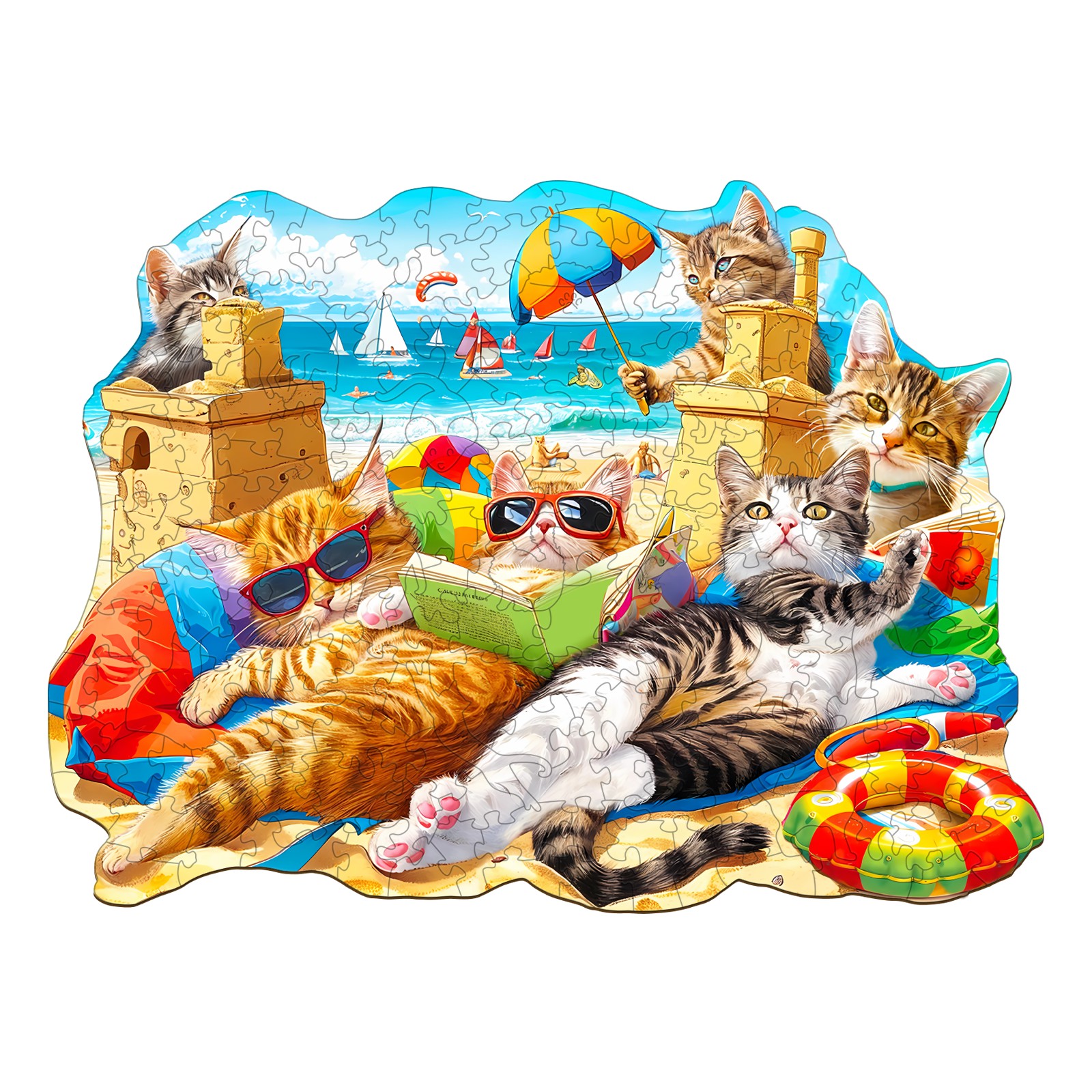 Read more about the article Wooden Jigsaw Puzzle – Beach Cat 66e9e9eac96cd