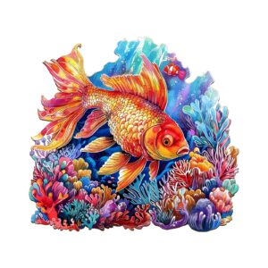 Read more about the article Wooden Jigsaw Puzzle – Beautiful Goldfish 66e88366a7245