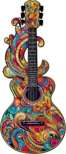 Read more about the article Wooden Jigsaw Puzzle-beautiful guitar 66e5d5b6adc8b