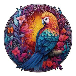 Read more about the article Wooden Jigsaw Puzzle-Beautiful Parrot 66db696487471