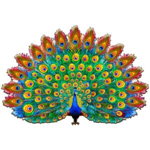 Read more about the article Wooden Jigsaw Puzzle-Beautiful Peacock 66e162b69bae3