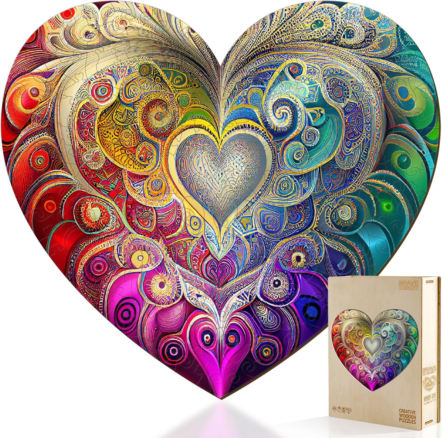 You are currently viewing Wooden Jigsaw Puzzle-Brave Heart 66ecd6c53b2f2