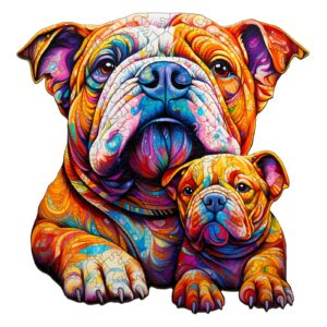 Read more about the article Wooden Jigsaw Puzzle-Bulldog family 66e3db7404b4c