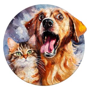 Read more about the article Wooden Jigsaw Puzzle – Cat and Dog 66d9845a91690