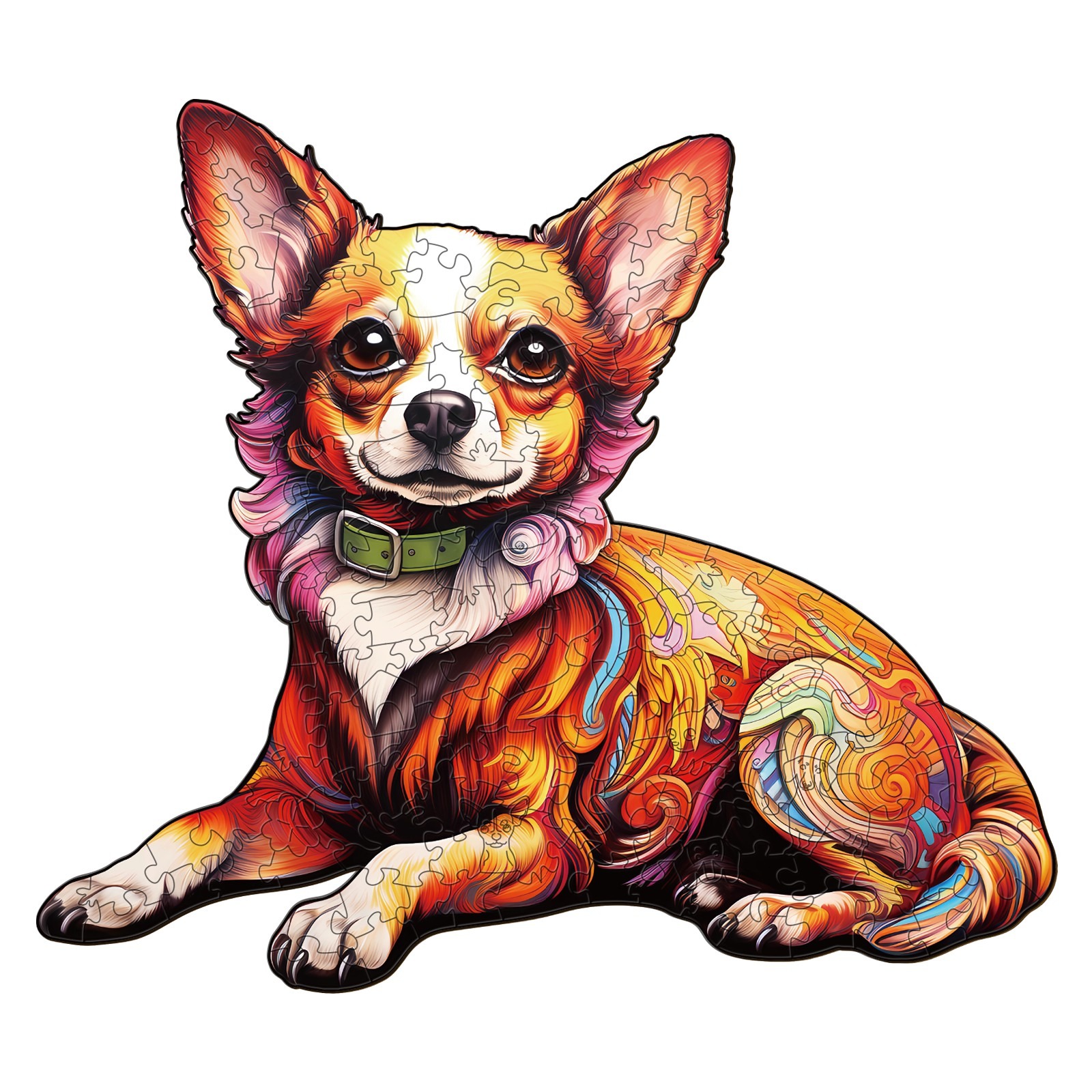 You are currently viewing Wooden Jigsaw Puzzle-Charming Chihuahua 66dedf6d04d28