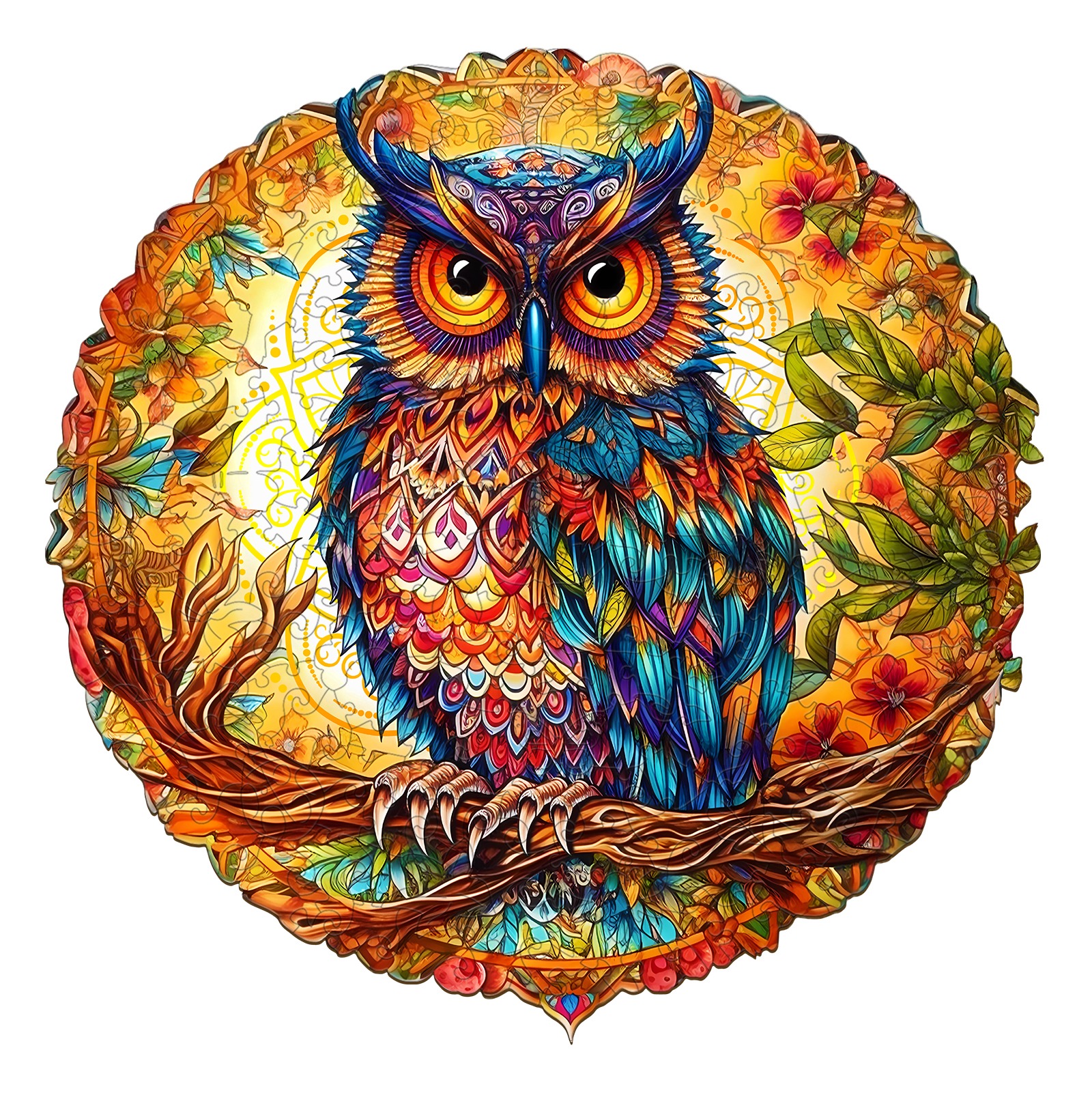 You are currently viewing Wooden Jigsaw Puzzle-Charming Owl 66e819d413245