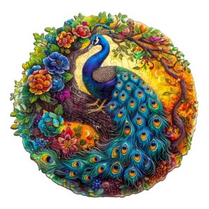 Read more about the article Wooden Jigsaw Puzzle-Charming Peacock 2 66db7ebaa37b9