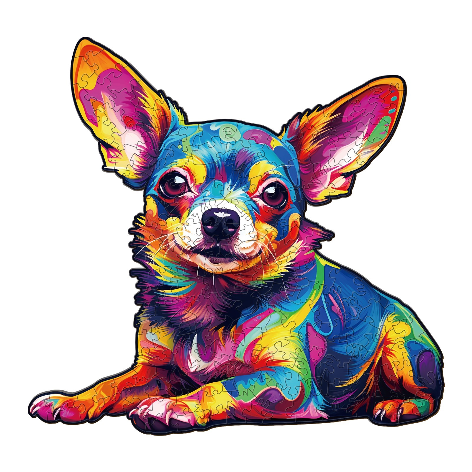 You are currently viewing Wooden Jigsaw Puzzle-Colorful Chihuahua 66e46f3dd5bd3