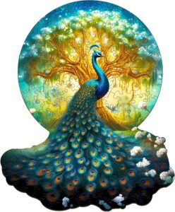 Read more about the article Wooden Jigsaw Puzzle-Noble Peacock 66e8cd127d74d