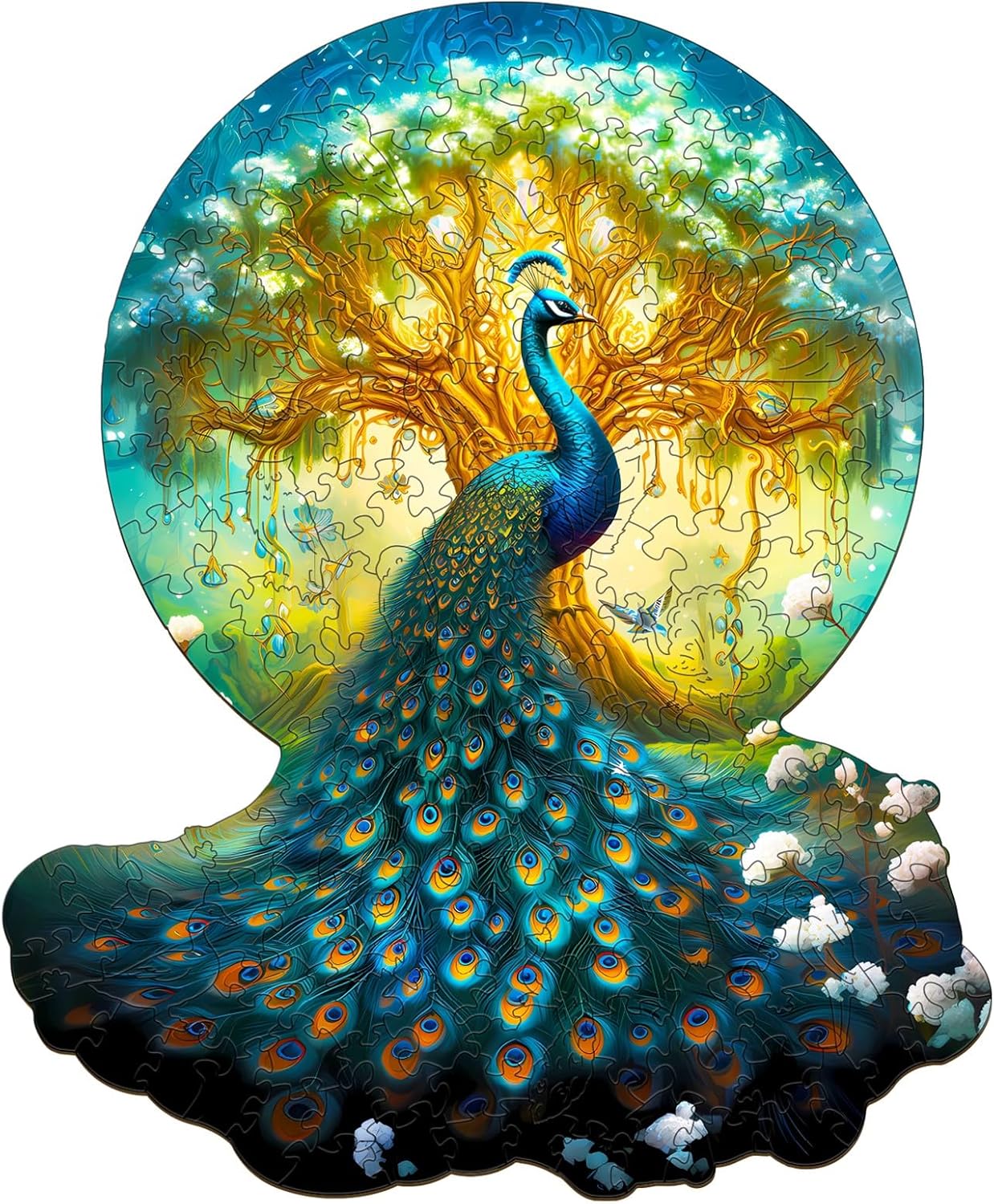 You are currently viewing Wooden Jigsaw Puzzle-Noble Peacock 66e8cd127d74d