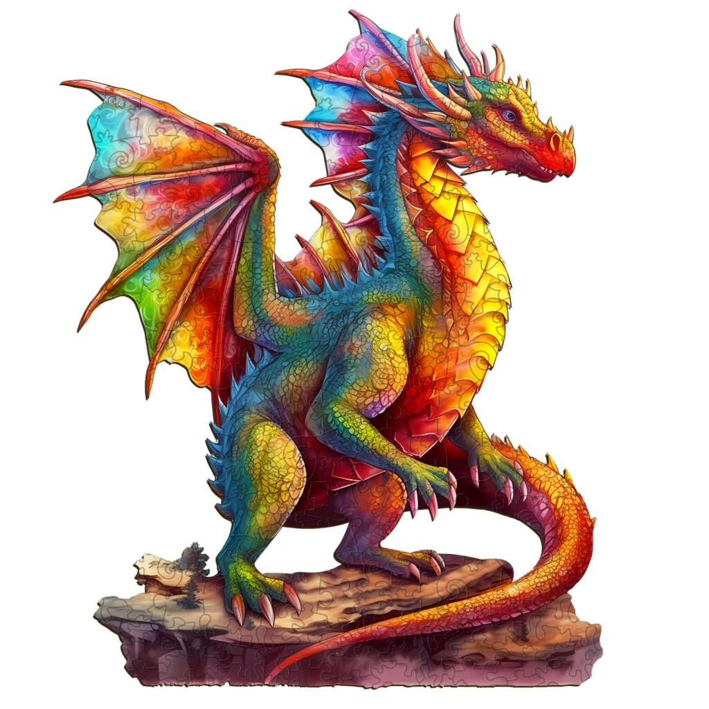 Wooden Jigsaw Puzzle-Dragon 2 66dbf2c2576fc