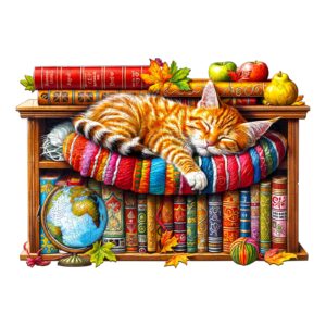 Read more about the article Wooden Jigsaw Puzzle – Dreamy Tabby Cat 1 66e936b2de218