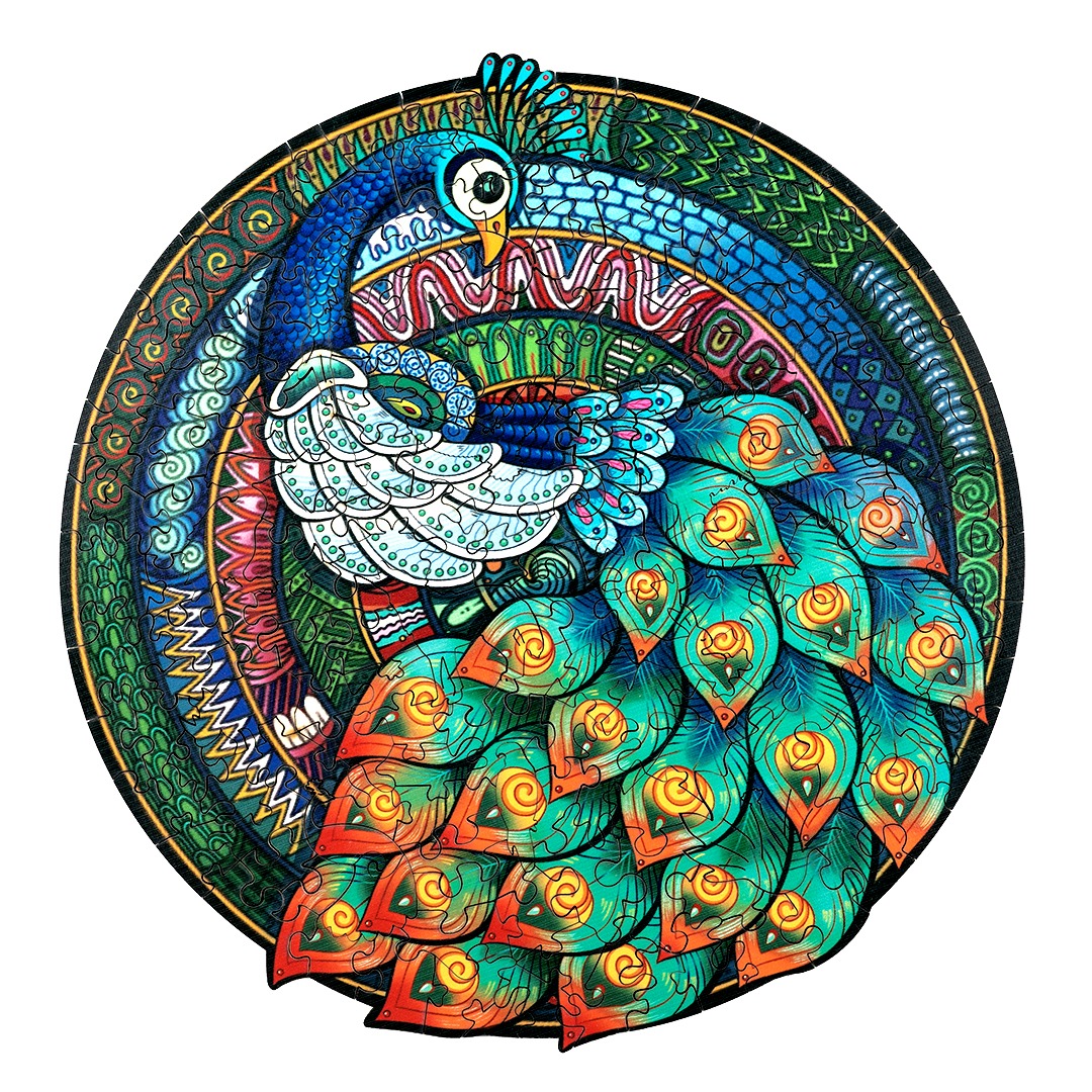 Read more about the article Wooden Jigsaw Puzzle-ELEGANT PEACOCK 66ec2e2da70ad