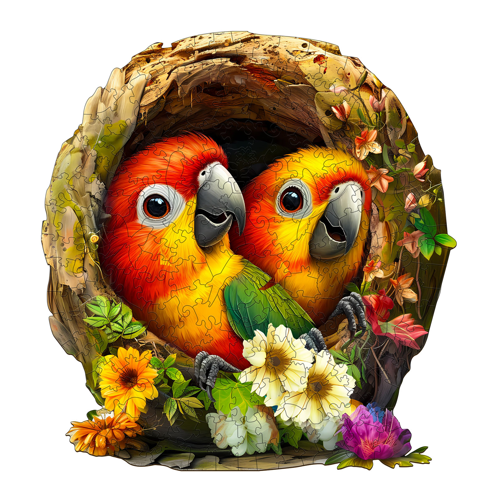 You are currently viewing Naughty Parrot 2-Wooden Jigsaw Puzzle 66ede90102a64