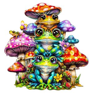 Read more about the article Wooden Jigsaw Puzzle-Frog Family 66e12de70045e