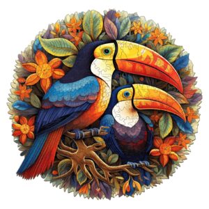 Read more about the article Wooden Jigsaw Puzzle-gorgeous toucans 66e0cf212f28f