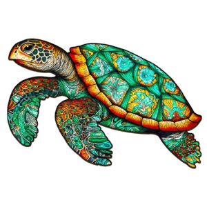 Read more about the article Wooden Jigsaw Puzzle-Graceful Sea Turtle 66e804ba61a17