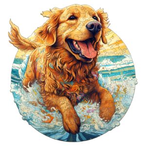 Read more about the article Wooden Jigsaw Puzzle-Happy Golden Retriever 66e863a81b89c