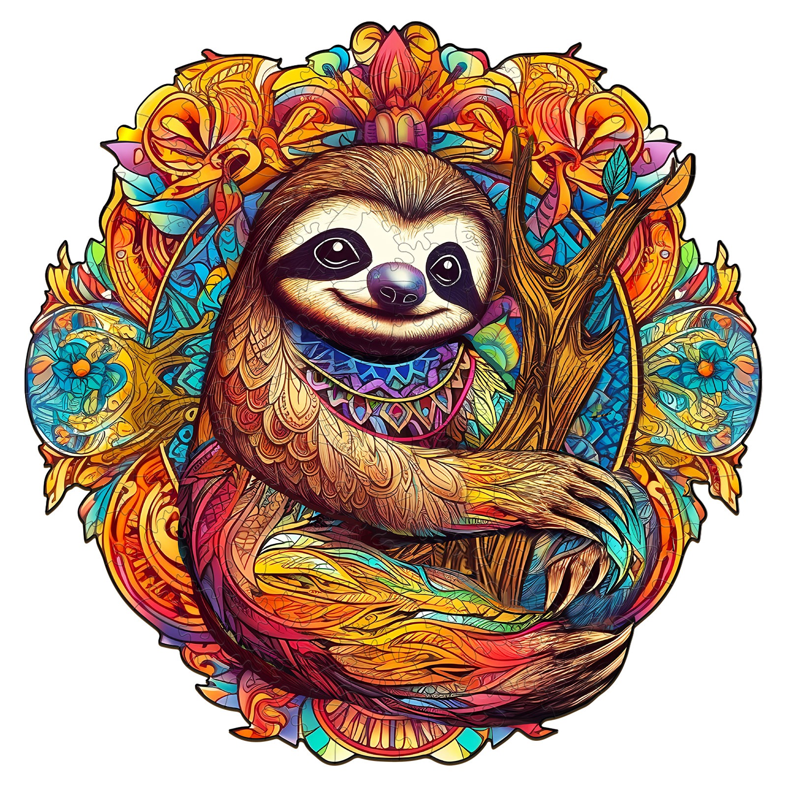 Read more about the article Wooden Jigsaw Puzzle-HAPPY SLOTH 66e1387665ab2