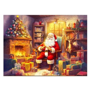 Read more about the article Wooden Jigsaw Puzzle-Jolly Santa Claus 66e1236343b5a