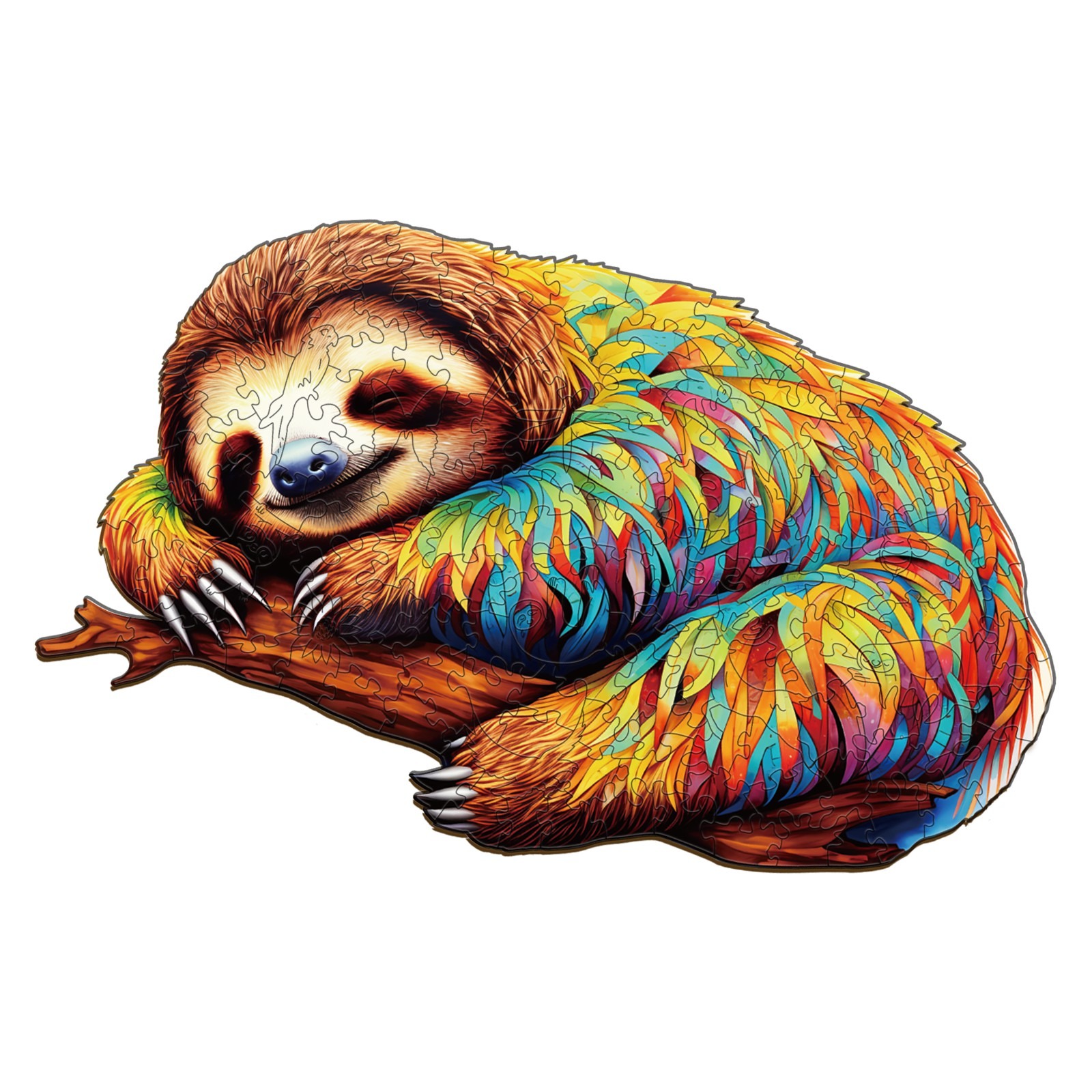 You are currently viewing Wooden Jigsaw Puzzle-Leisurely Sloth 66ea1e99bb6bd