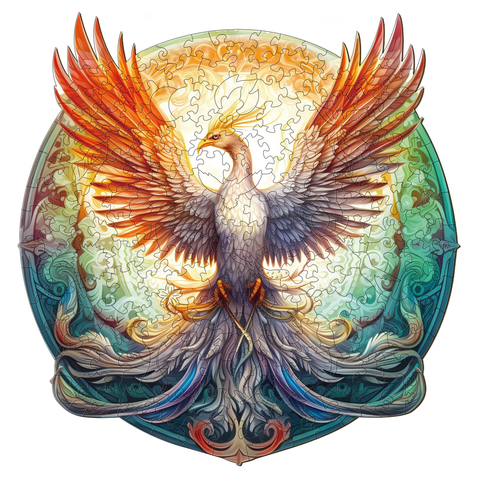 You are currently viewing Wooden Jigsaw Puzzle-Mysterious Phoenix 66ebf939004ac