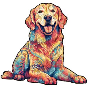 Read more about the article Wooden Jigsaw Puzzle-Loyal Golden Retriever 66e22b0bd723b