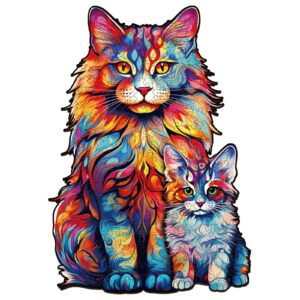 Read more about the article Wooden Jigsaw Puzzle-Maine Coon family-2 66edb44b3f0b0